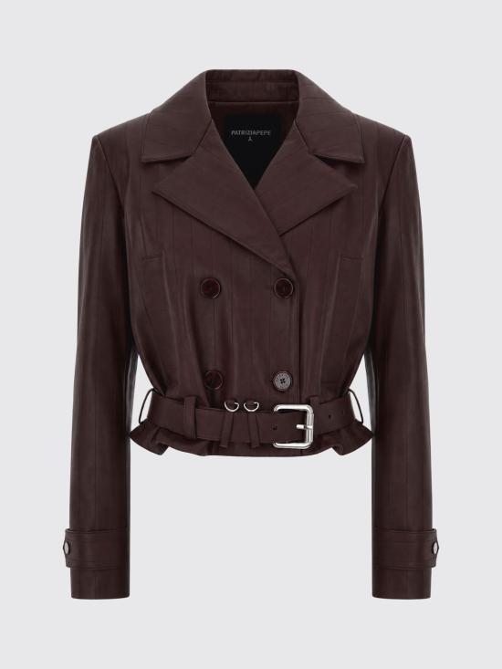 26FW 파트리지아페페 자켓 8O0142E0004 B887 Brown - PATRIZIA PEPE