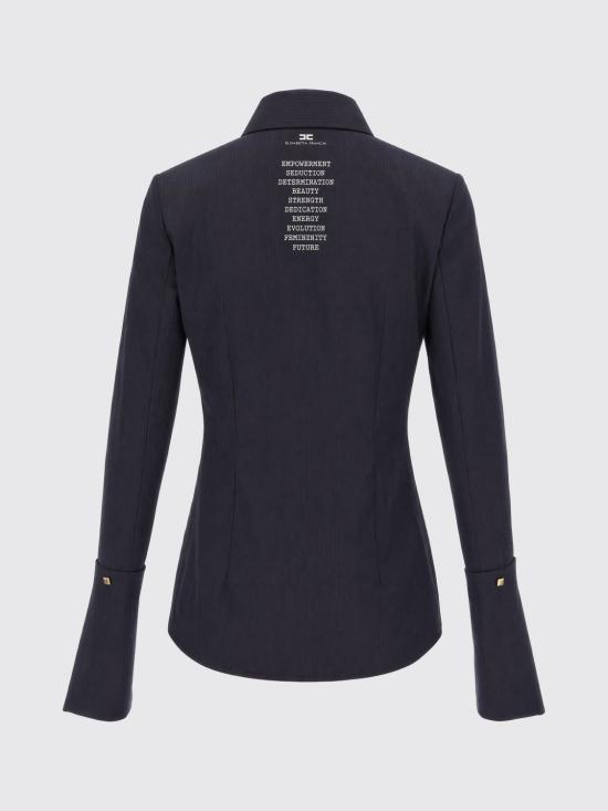 26FW 엘리자베타프랜치 셔츠 CA18866E2 110 Black - ELISABETTA FRANCHI