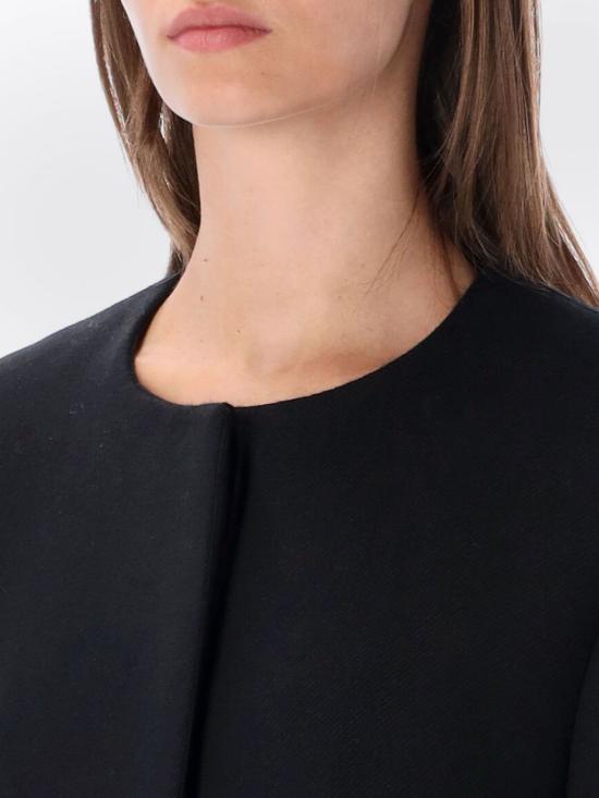 26FW 루루 드 세종 코트 ARITA Black - LOULOU DE SAISON