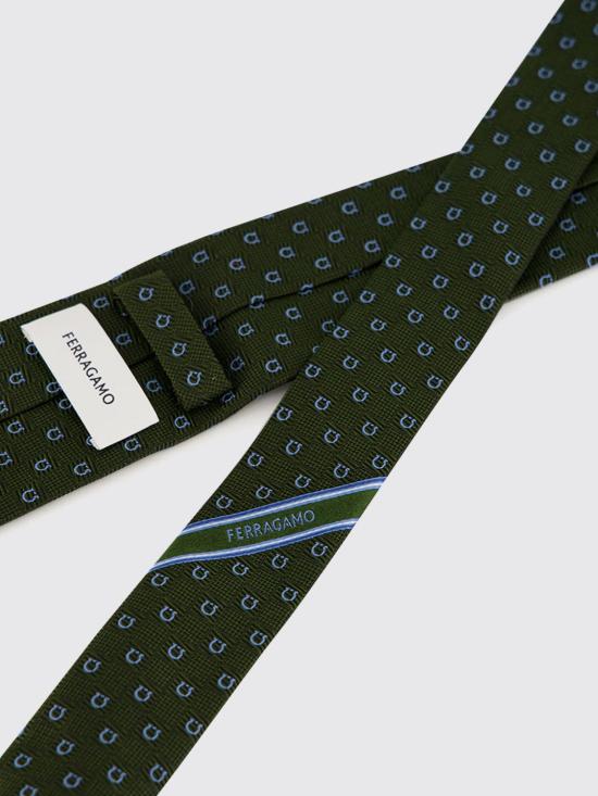 26FW 살바토레 페라가모 넥타이 351424 794459 Green - SALVATORE FERRAGAMO