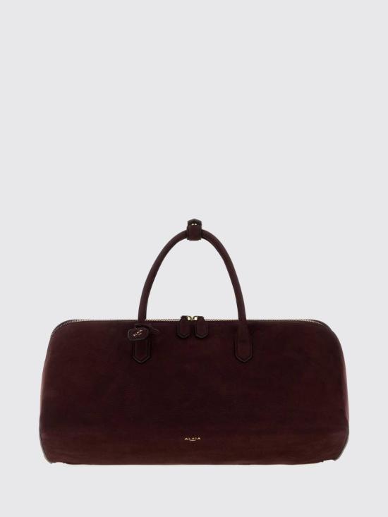 26FW 알라이아 토트백 AA1L1016CA214 332 Burgundy