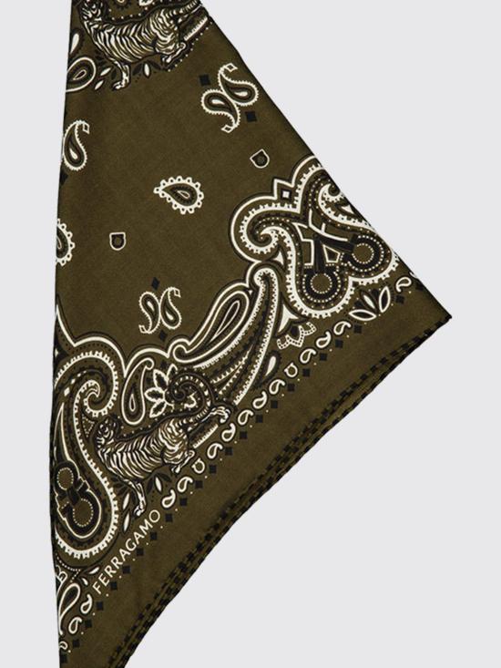 26FW 살바토레 페라가모 머플러/스카프 520191 795544 Green - SALVATORE FERRAGAMO