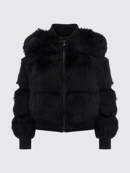 26FW 파트리지아페페 코트 8O0013E0002 K103 Black - PATRIZIA PEPE