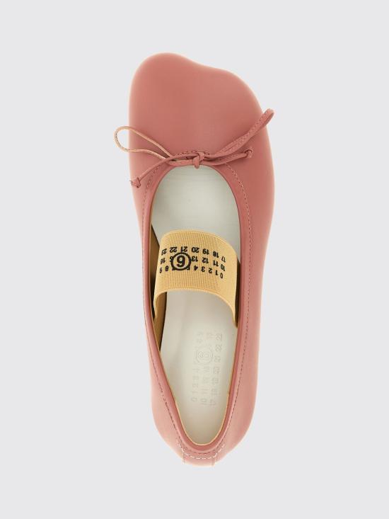 26FW MM6 메종마르지엘라 아나토믹 뉴메릭 발레리나 플랫 슈즈 S59WZ0099P3628 T2303 Pink - MM6 MAISON MARGIELA
