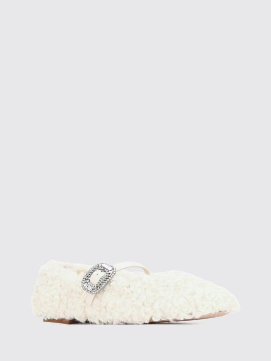 26FW 로저비비에 플랫 슈즈 RVW74346030VT6 0J03 White - ROGER VIVIER