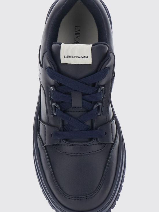 26FW [키즈] 엠포리오 아르마니 스니커즈 EB000805AF28227 UB130 Blue - EMPORIO ARMANI