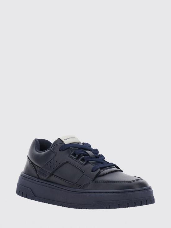 26FW [키즈] 엠포리오 아르마니 스니커즈 EB000805AF28227 UB130 Blue - EMPORIO ARMANI