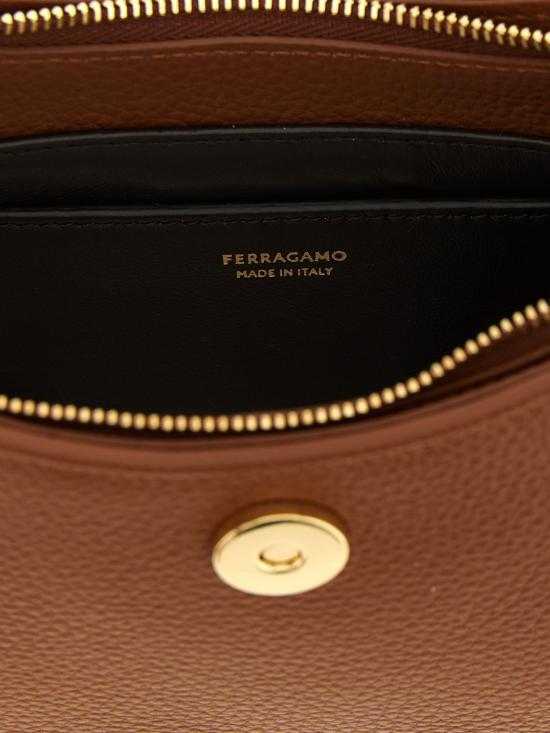 26FW 살바토레 페라가모 토트백 220947 785945 006 Brown - SALVATORE FERRAGAMO