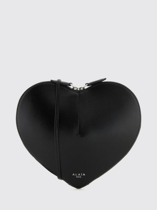 26FW 알라이아 럭스 카프스킨 쾨르백 AA1P003C0Y75 999 Black