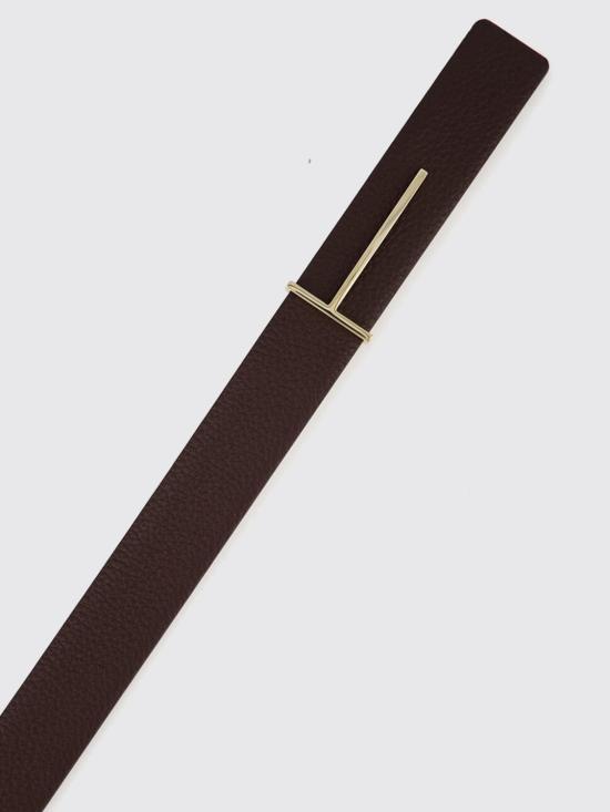 26FW 톰포드 레귤러 벨트 WB338LCL624P EWH Brown - TOMFORD
