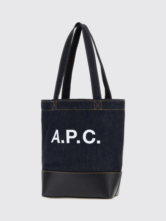 26FW 아페쎄 악셀 스몰 토트백 COHLOM61568 IAK Navy - A.P.C.