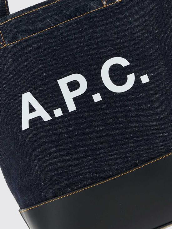 26FW 아페쎄 악셀 스몰 토트백 COHLOM61568 IAK Navy - A.P.C.