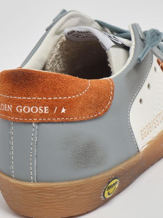 26FW [키즈] 골든구스 스니커즈 GYF01120F00863683399 Silver - GOLDEN GOOSE