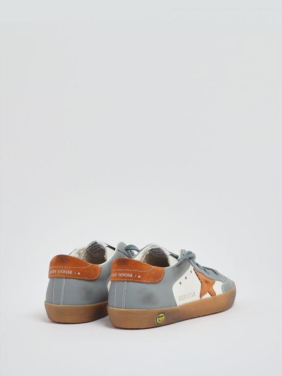 26FW [키즈] 골든구스 스니커즈 GYF01120F00863683399 Silver - GOLDEN GOOSE