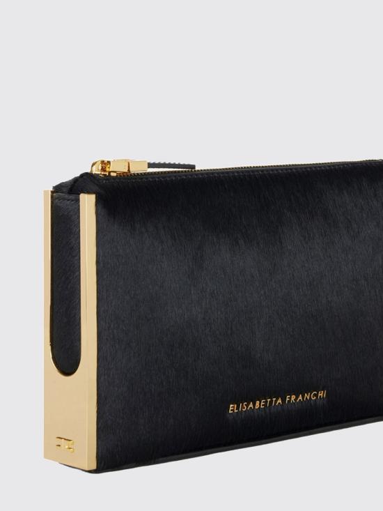 26FW 엘리자베타프랜치 클러치/파우치 BS11A67E2 110 Black - ELISABETTA FRANCHI