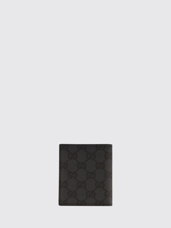 26FW 구찌 GG 마몽 가죽 반지갑 A00719FAGI8 1081 Black - GUCCI