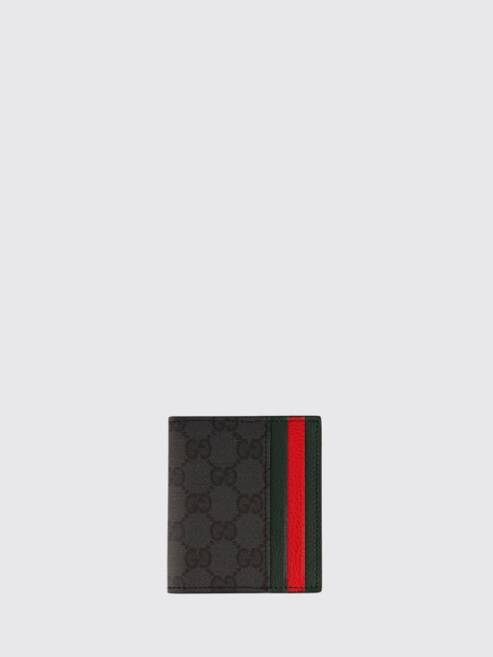 26FW 구찌 GG 마몽 가죽 반지갑 A00719FAGI8 1081 Black