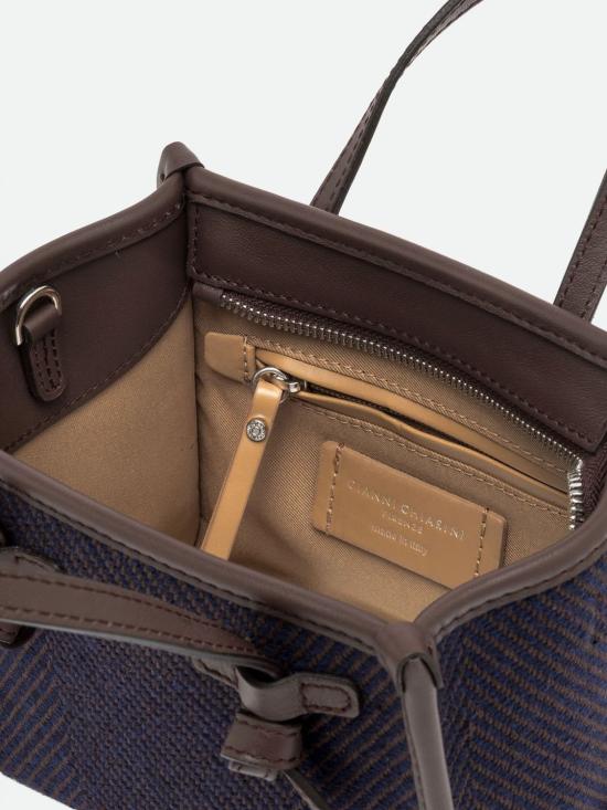 26FW 지아니 끼아리니 토트백 BS8065COMMSPIGA Navy - GIANNI CHIARINI