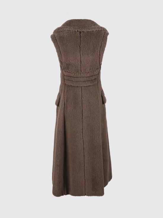 26FW 막스마라 Boario 롱 베스트 2521276223600 004 Brown - MAX MARA