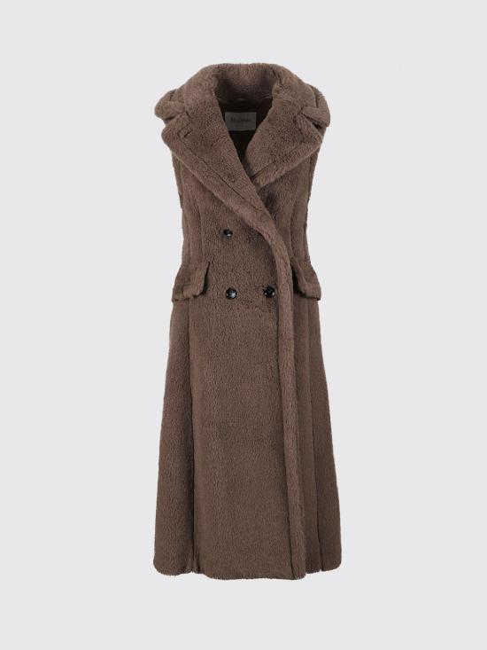 26FW 막스마라 Boario 롱 베스트 2521276223600 004 Brown - MAX MARA