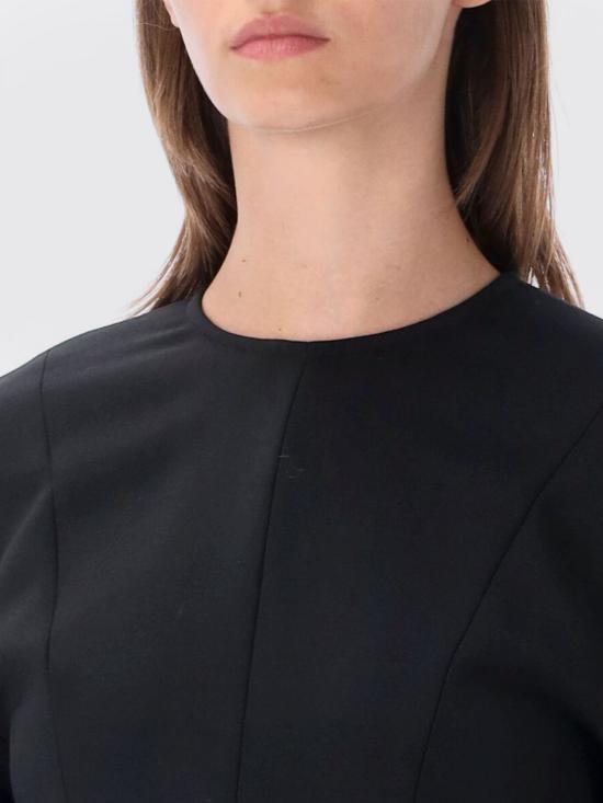 26FW 스텔라 맥카트니 롱 원피스 6A07553IU654 1000 Black - STELLA MCCARTNEY