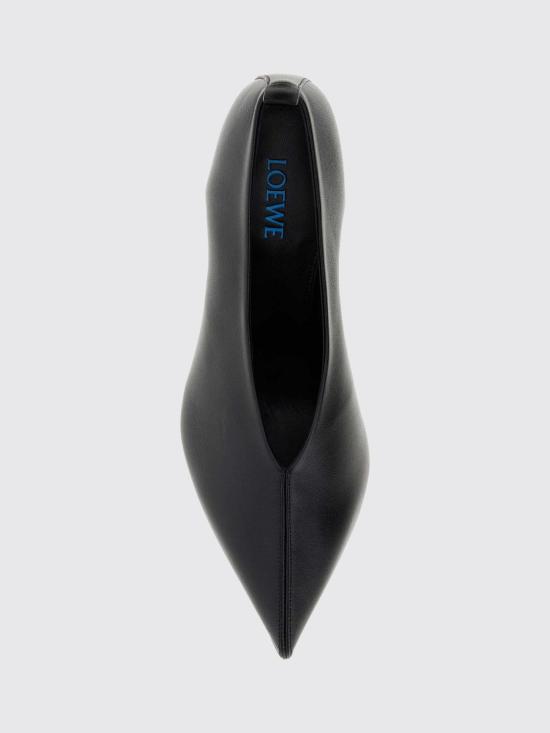 26FW 로에베 오리가미 큐빅 램스킨 펌프스 L815S01XAA Black - LOEWE