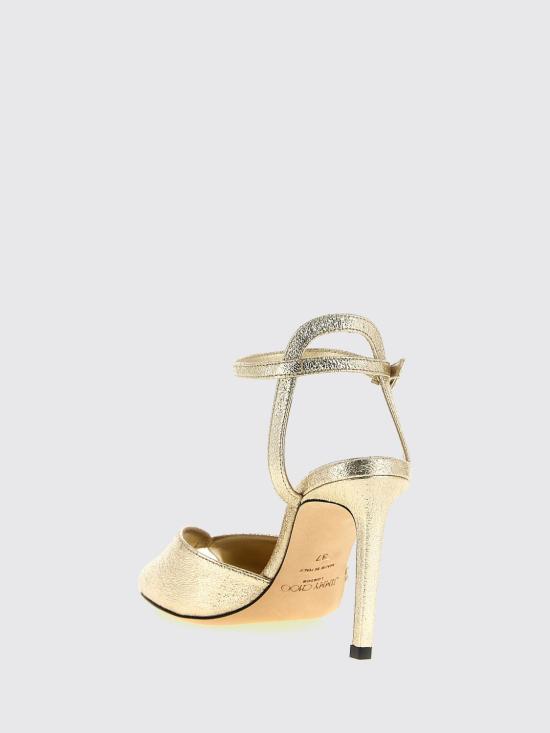 26FW 지미추 힐/펌프스 SACORA85DXB PLATINUM Gold - JIMMY CHOO