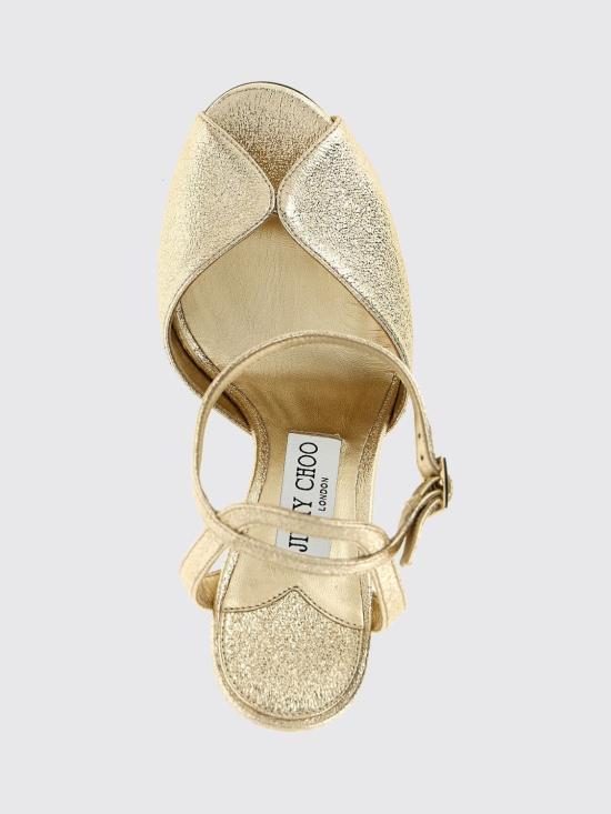 26FW 지미추 힐/펌프스 SACORA85DXB PLATINUM Gold - JIMMY CHOO