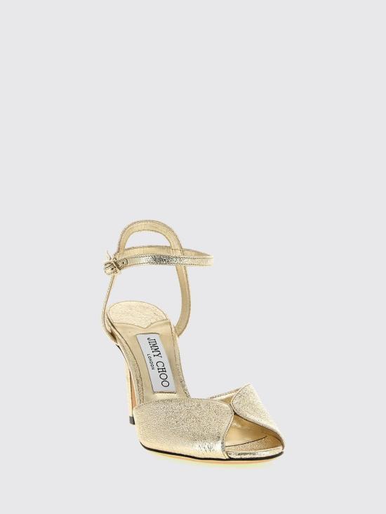 26FW 지미추 힐/펌프스 SACORA85DXB PLATINUM Gold - JIMMY CHOO