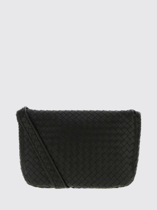 26FW 보테가베네타 베네토 플랩 메신저백 843836V5KD0 8803 Black - BOTTEGA VENETA
