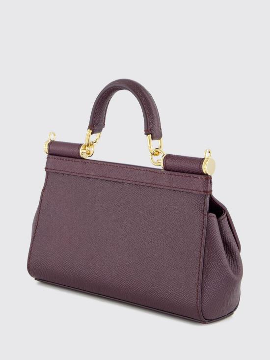 26FW 돌체앤가바나 SICILY 시실리 스몰 핸드백 BB7116B1001 8M073 Wine - DOLCE & GABBANA