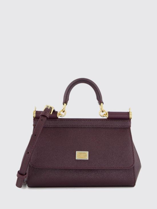 26FW 돌체앤가바나 SICILY 시실리 스몰 핸드백 BB7116B1001 8M073 Wine