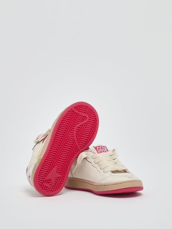 26FW [키즈] 골든구스 스니커즈 GJF00439F00424710350 White - GOLDEN GOOSE