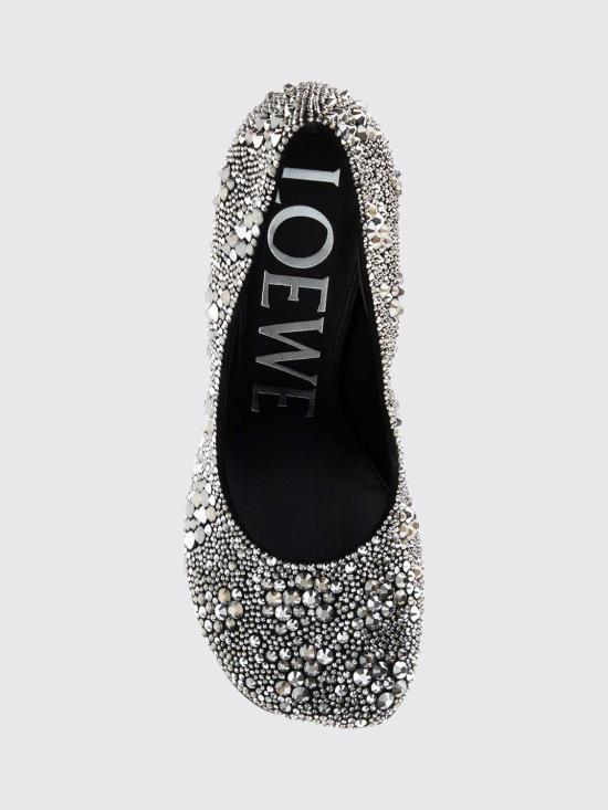 26FW 로에베 토이 스웨이드 펌프스 LLSTS01X47 Silver - LOEWE