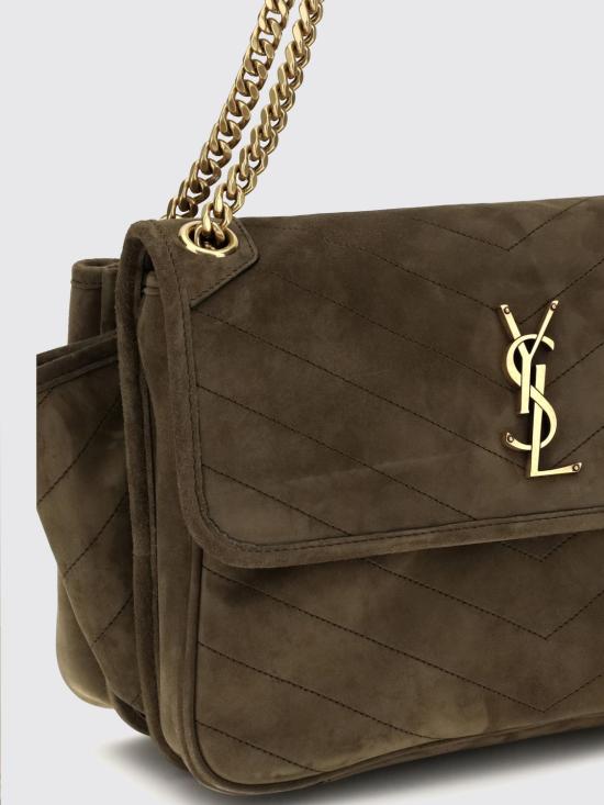 26FW 생로랑 숄더백 8129431U807 3212 Moss Green - SAINT LAURENT