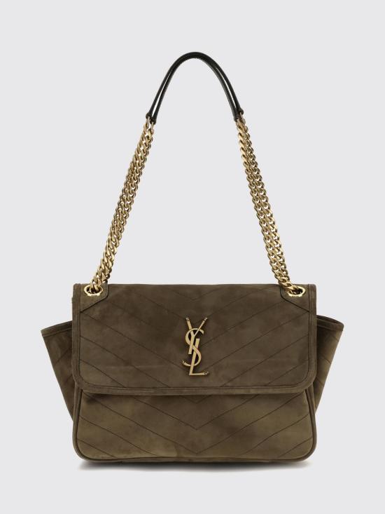 26FW 생로랑 숄더백 8129431U807 3212 Moss Green
