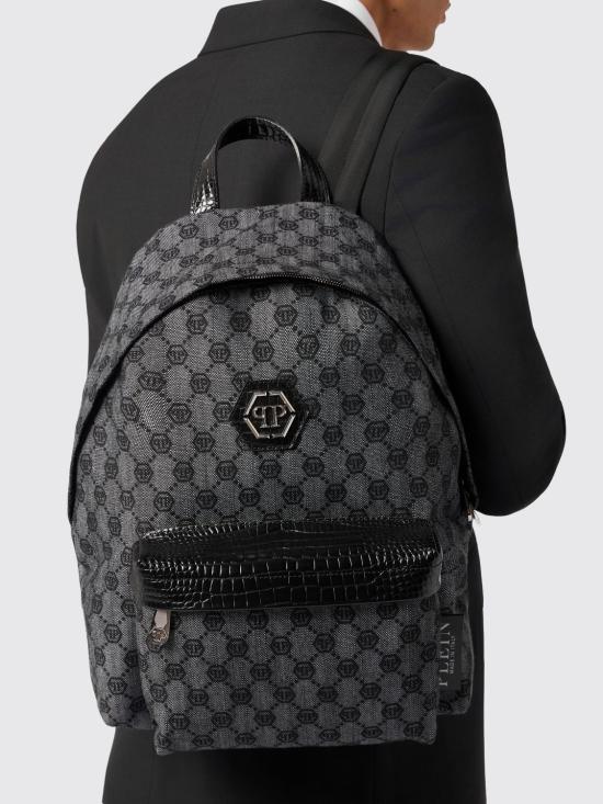 26FW 필립 플레인 백팩 FAFAMBA1532PDE004N 02 Black - PHILIPP PLEIN
