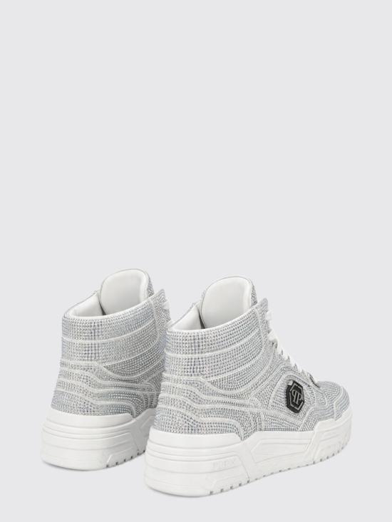 26FW 필립 플레인 스니커즈 FAFSUSC1000PLE010N 01 White - PHILIPP PLEIN