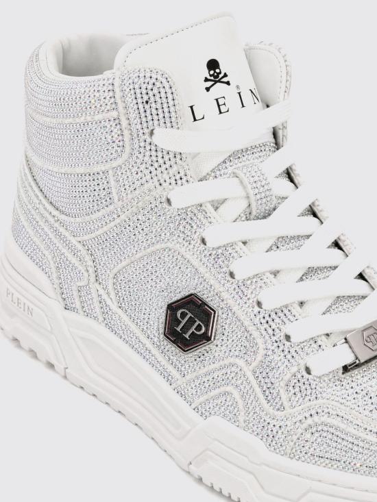 26FW 필립 플레인 스니커즈 FAFSUSC1000PLE010N 01 White - PHILIPP PLEIN