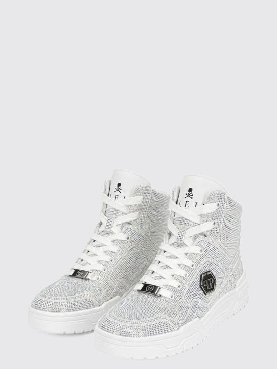 26FW 필립 플레인 스니커즈 FAFSUSC1000PLE010N 01 White - PHILIPP PLEIN