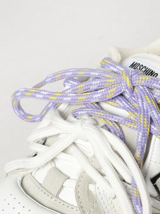 26FW 모스키노 스니커즈 MA15304G1P262MPMFE 262 White - MOSCHINO