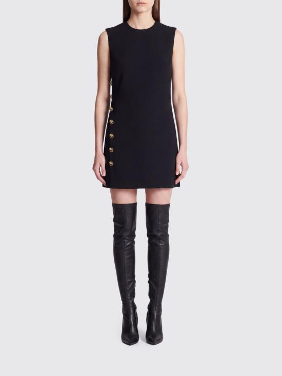 26FW 베르사체 롱 원피스 10266701A13362 1B000 Black