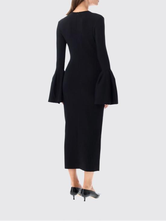26FW 스텔라 맥카트니 롱 원피스 6K12603S2662 1000 Black - STELLA MCCARTNEY