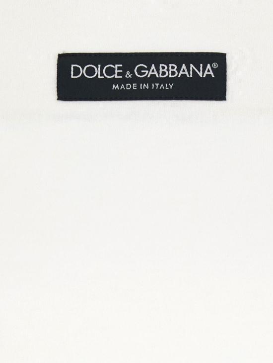 26FW 돌체앤가바나 반팔 티셔츠 F8N08TGDDYH W0800 White - DOLCE & GABBANA