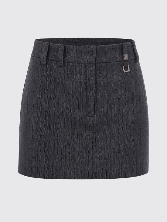 26FW 파트리지아페페 스커트 8G0200C0238 J528 Grey - PATRIZIA PEPE