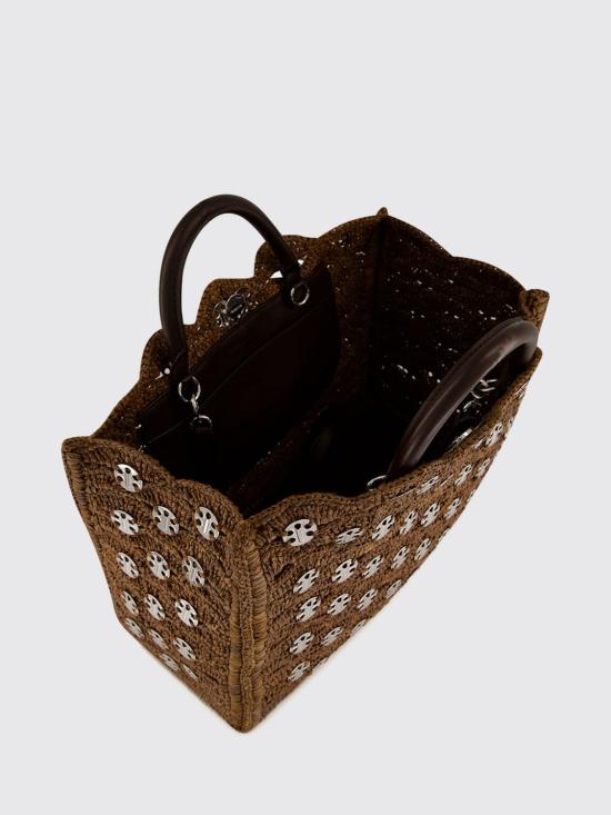 26FW 파코라반 토트백 26ASS0501NAT086 M230 Brown - PACO RABANNE