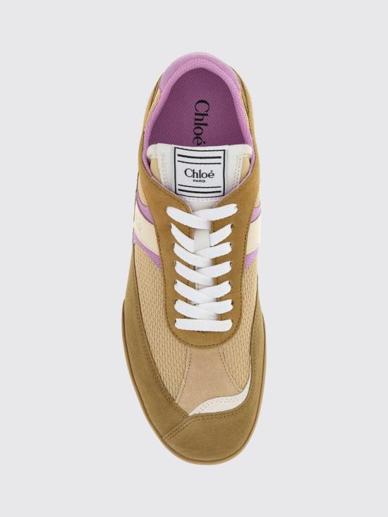 26FW 끌로에 스니커즈 CH25W07IVD 223 Beige - CHLOE