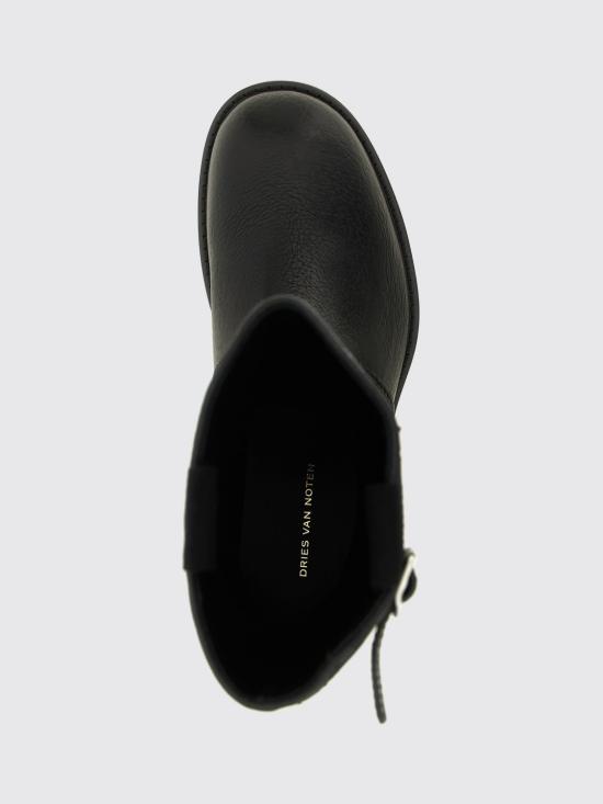26FW 드리스 반 노튼 부츠 0217230503 900 Black - DRIES VAN NOTEN