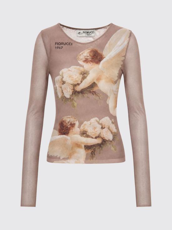 26FW 피오루찌 탑 W26PFTLO013PL01 GY01 Brown - FIORUCCI