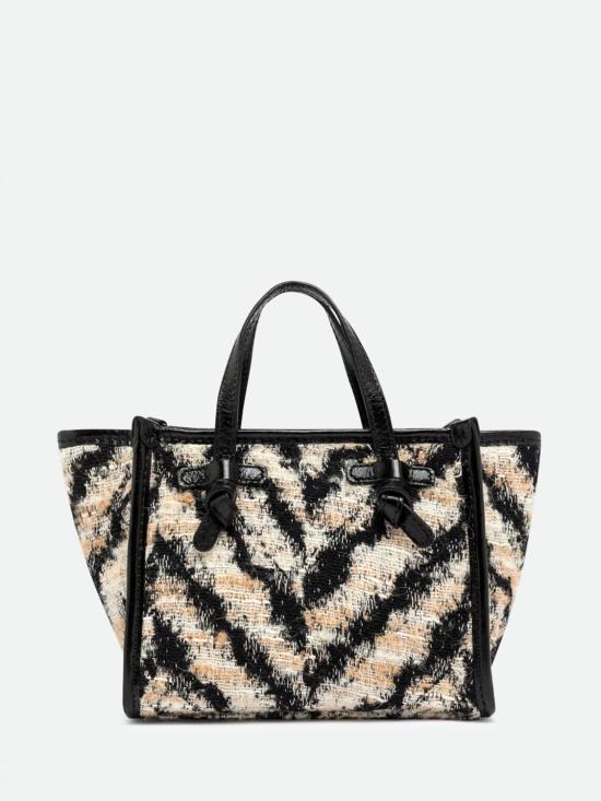 26FW 지아니 끼아리니 토트백 BS8065COMMZEBRA 298 Black